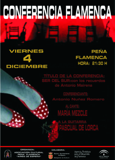Conferencia Pea Flamenca Aires de Espera